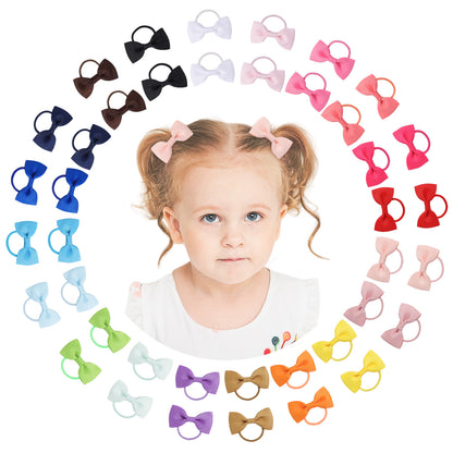 Bow Hair Tie Girl Headband Hair Tie Elastic Band Head Accessory 201