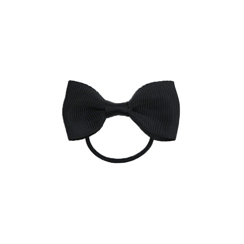 Kids 2 Bow Hair Tie Elastic Band Head Accessory Hair Tie Headband Hair Accessory