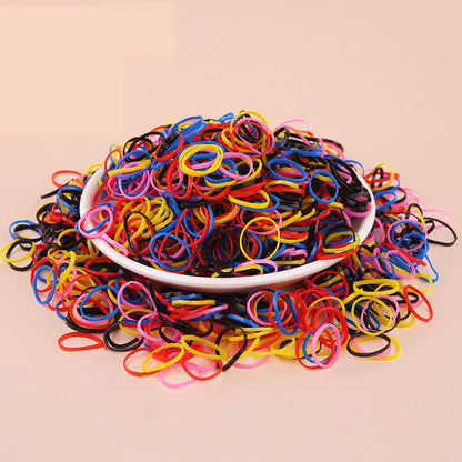 Black Elastic Band High Elasticity Elastic Band Headband Hair Tie