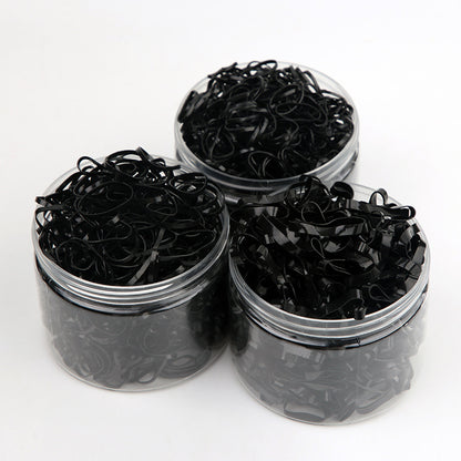 Black Elastic Band High Elasticity Elastic Band Headband Hair Tie