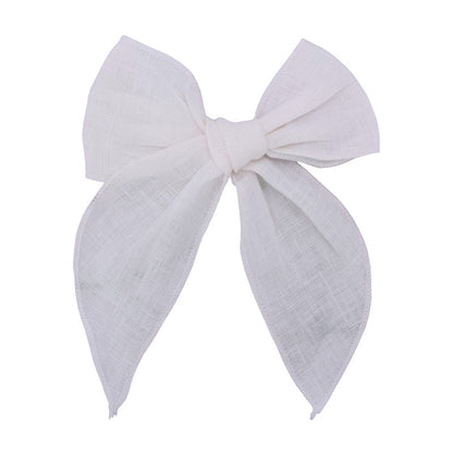 Bow Hair Clip Fabric Hairpin Hair Accessory
