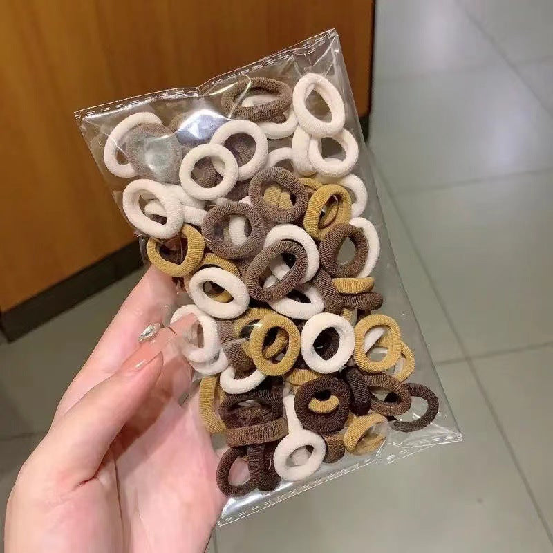 Hair Tie High Elasticity Kids Towel Ring Gentle on Hair Elastic Band Headband Hair Accessory 100