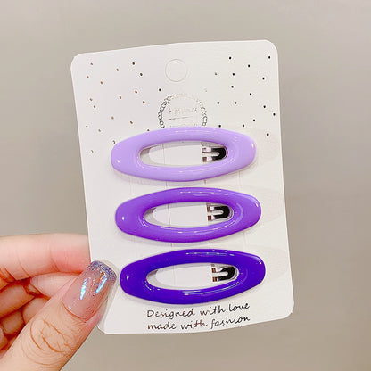 Hair Clip Side Bangs Hair Clip Heart BB Clip Kids Hairpin Head Accessory