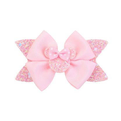Head Accessory Hair Accessory Cute Girl Hair Clip Bow Cartoon Hair Clip 2826