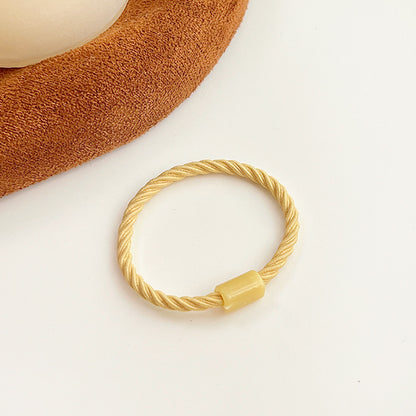 Colorful Kids Elastic Band Gentle on Hair Hair Tie High Elasticity Headband DIY Accessory