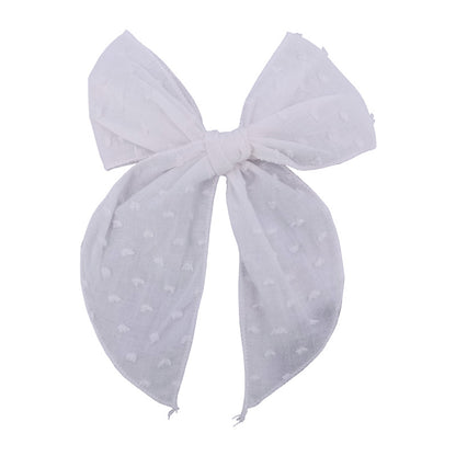 Bow Hair Clip Fabric Hairpin Hair Accessory