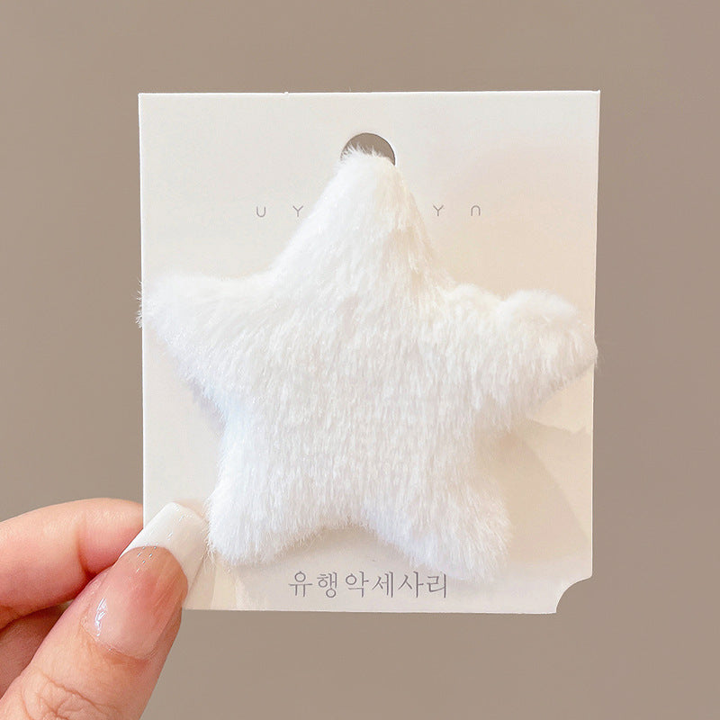 Bangs Clip Kids Flyaway Hair Head Accessory Cute Star