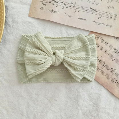 Elastic Nylon Hair Band Bow Baby Head Accessory Hair Accessory