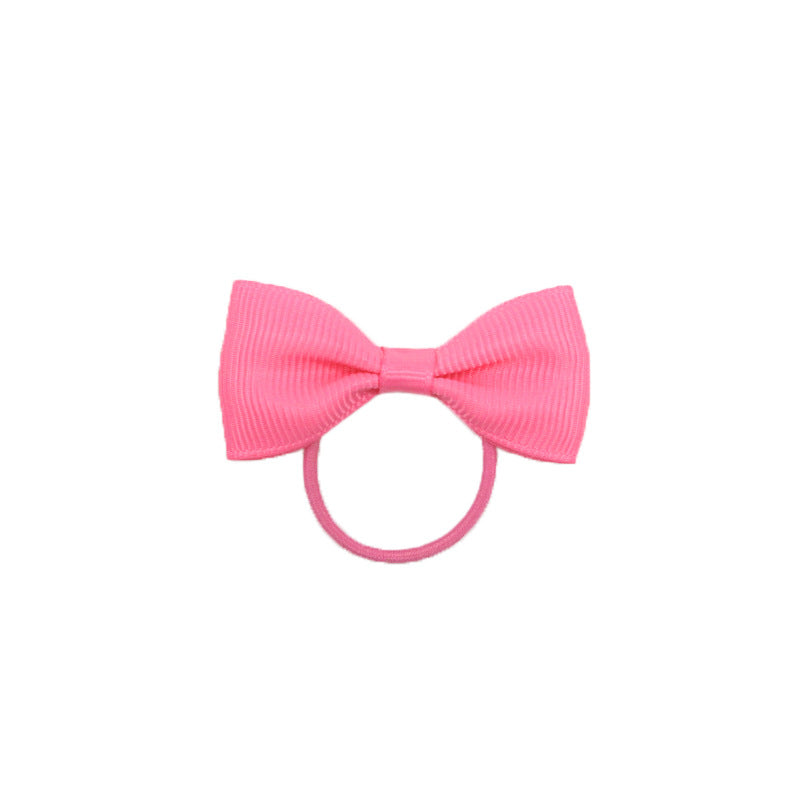 2 Bow Elastic Band Hair Tie Hair Tie Headband Hair Accessory