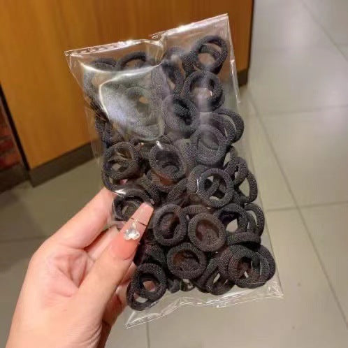 Hair Tie High Elasticity Kids Towel Ring Gentle on Hair Elastic Band Headband Hair Accessory 100