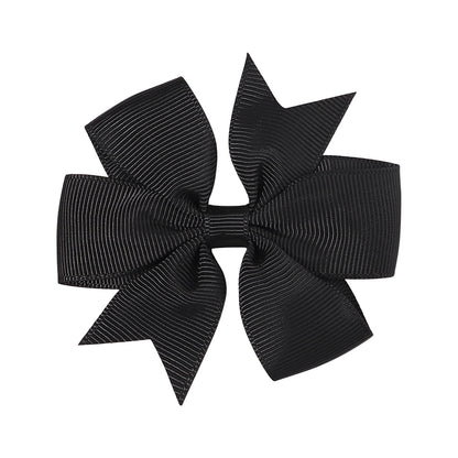 Handmade V Bow Hair Clip Hair Accessory Kids Head Accessory 564