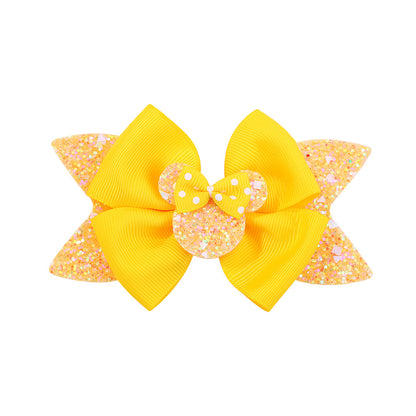 Head Accessory Hair Accessory Cute Girl Hair Clip Bow Cartoon Hair Clip 2826