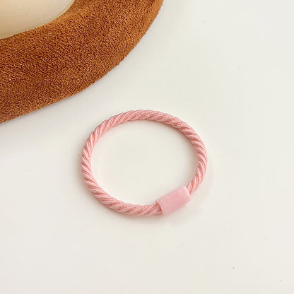 Colorful Kids Elastic Band Gentle on Hair Hair Tie High Elasticity Headband DIY Accessory