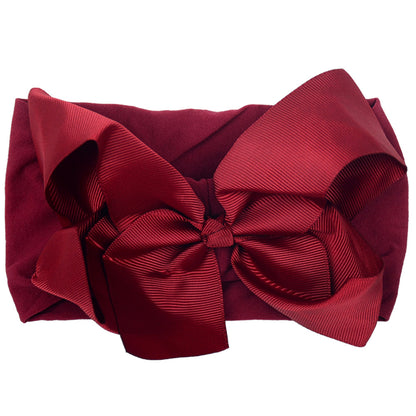 6inch Baby Elastic Hair Band Hair Accessory Minimalist Kids Bow Nylon Headband