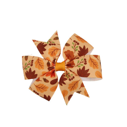 Kids Bow Hair Clip Cute Head Accessory