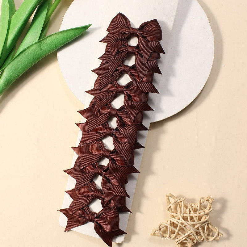 Baby Head Accessory Hairpin Hair Clip Hair Accessory Kids Bow BB Clip Hair Clip