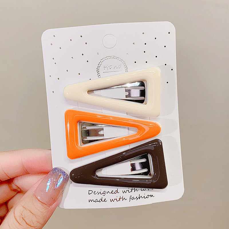 Hair Clip Side Bangs Hair Clip Heart BB Clip Kids Hairpin Head Accessory