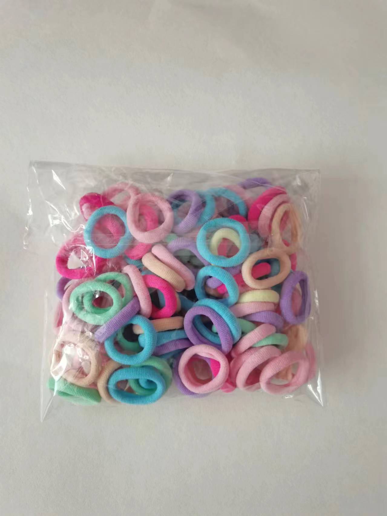 Kids Seamless High Elasticity Gentle on Hair Towel Ring Elastic Band Headband Minimalist Girl Hair Tie Hair Tie