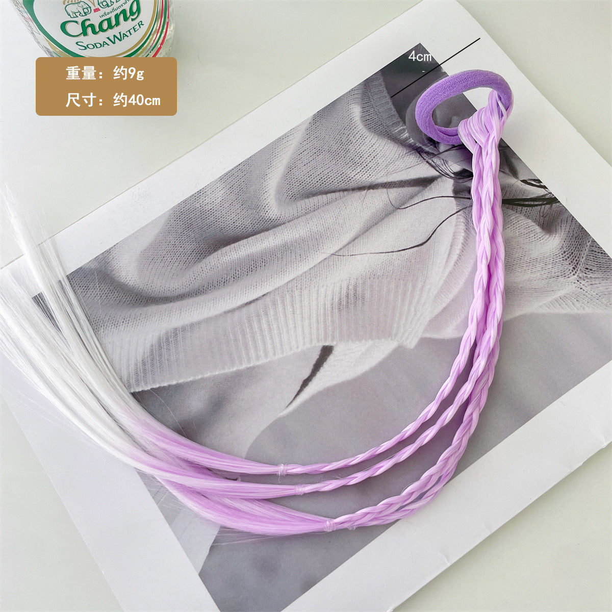 Head Accessory Kids Hair Accessory Colorful Braiding Hair Tie