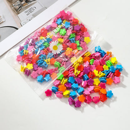 Colorful Kids Hairpin Clip Head Accessory Flyaway Hair Hair Clip Girl Bangs Braiding Mini Hair Clip Hair Accessory