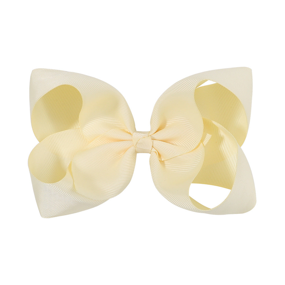 6 Kids Bow Hair Clip Head Accessory 588
