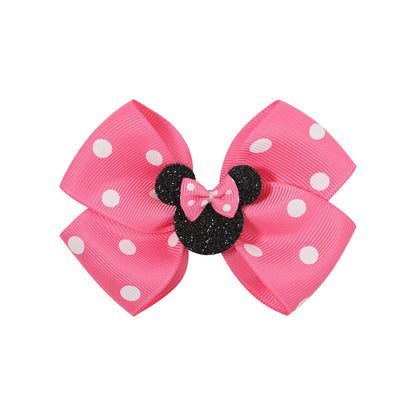 Head Accessory Hair Accessory Cute Girl Hair Clip Bow Cartoon Hair Clip 2826