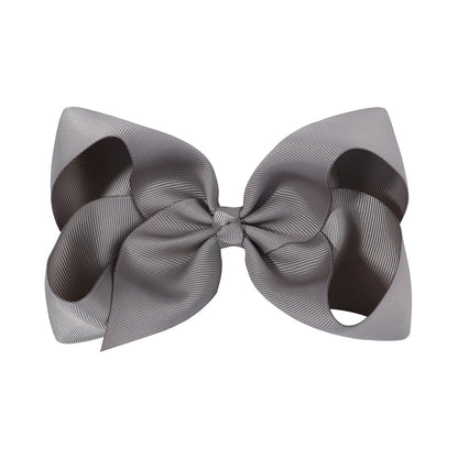 6 Kids Bow Hair Clip Head Accessory 588